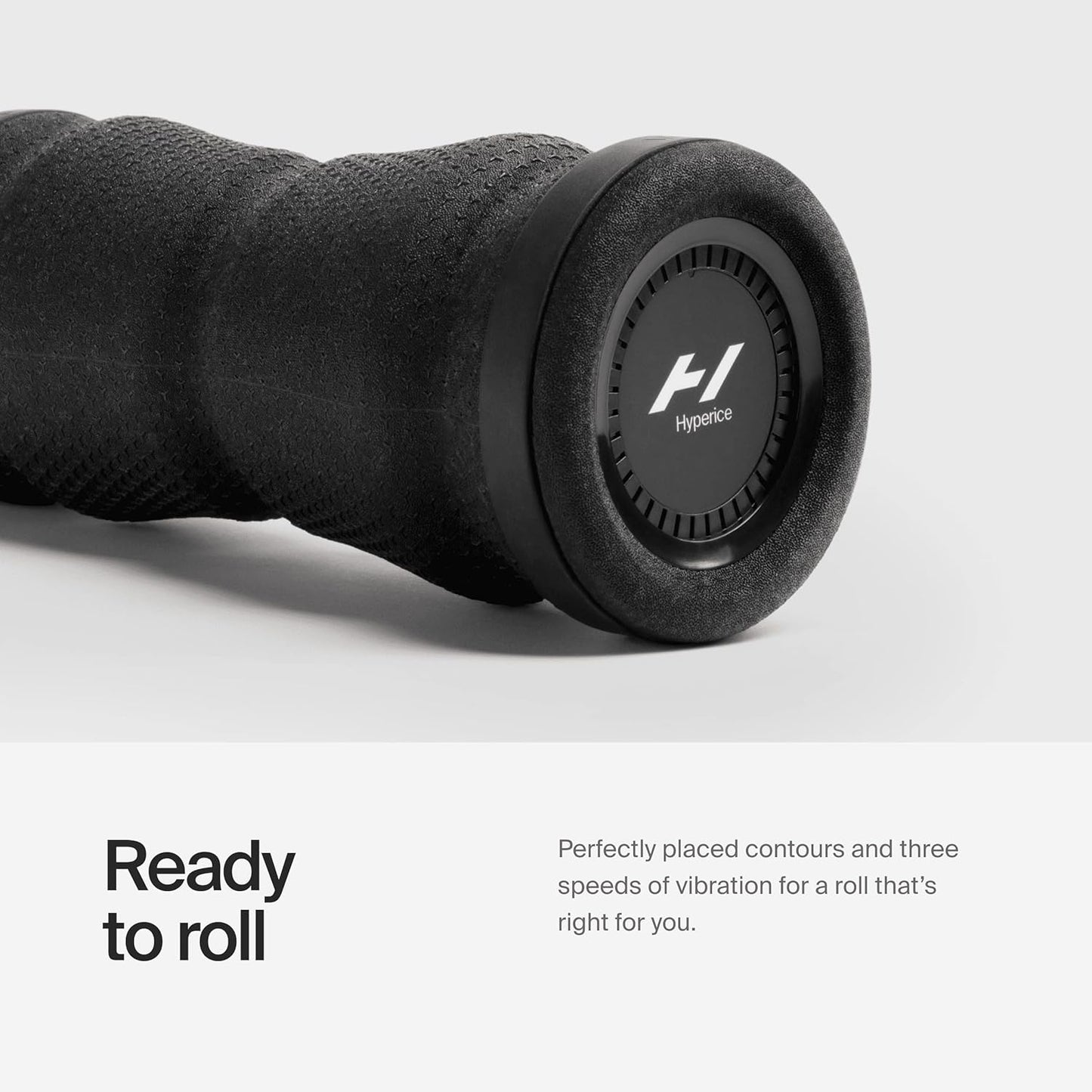 Hyperice Vyper GO Vibrating Roller - Black - nextstepper