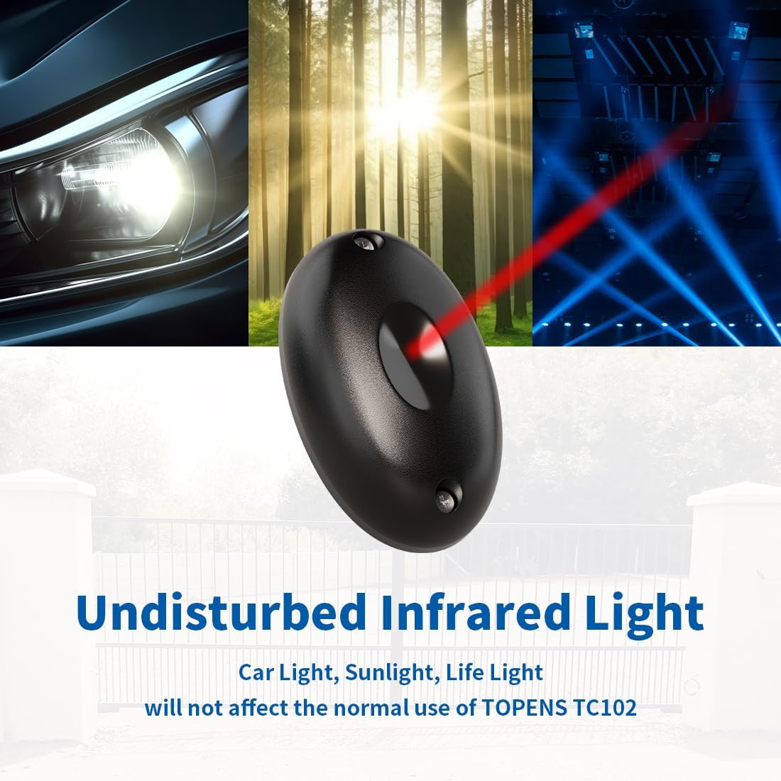 TOPENS TC102 Safety Infrared Photocell Sensor