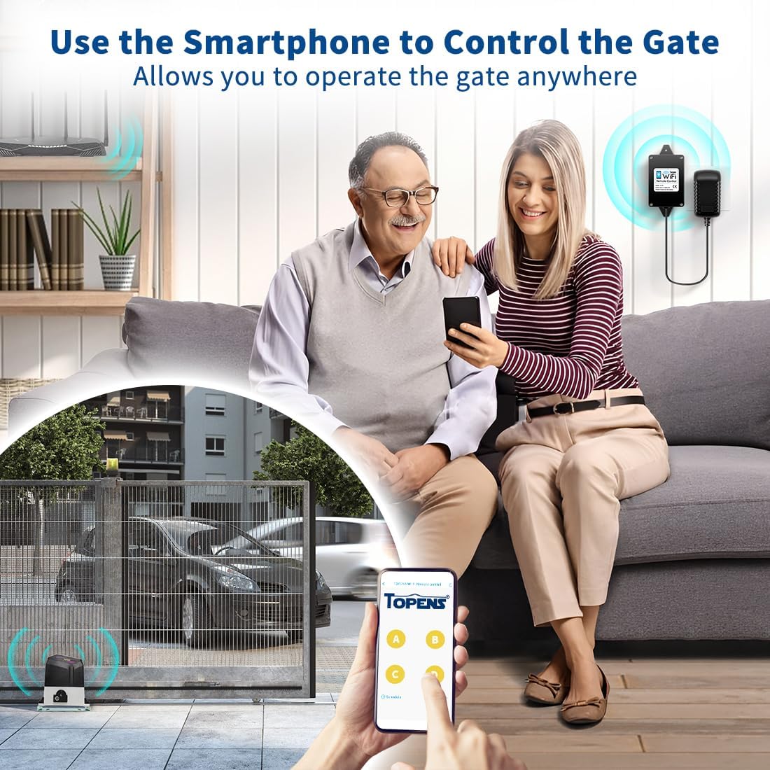 TOPENS TC196 Tuya WiFi Remote Control