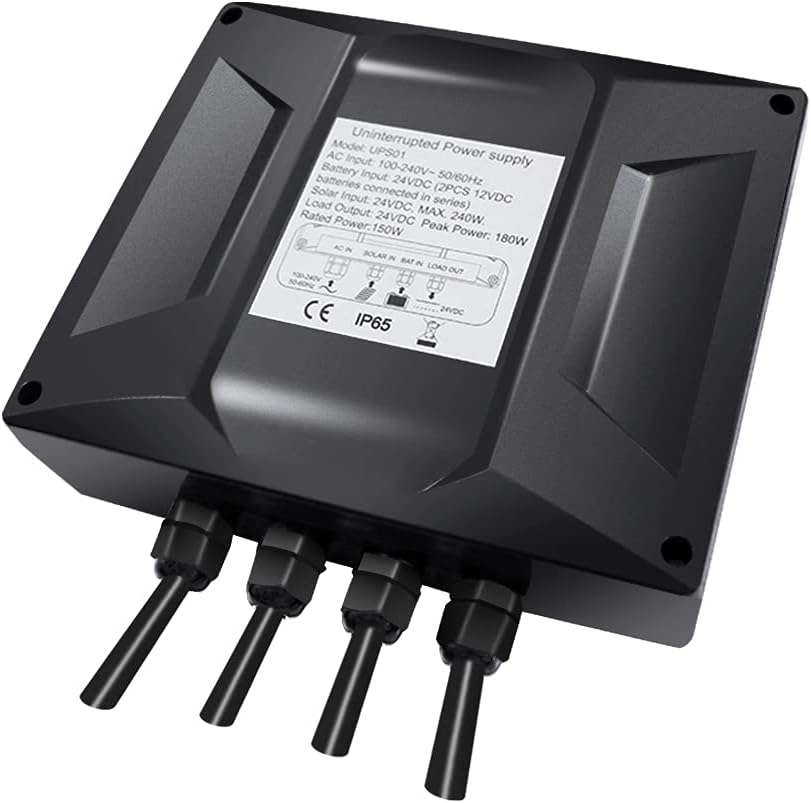 TOPENS UPS01 Uninterrupted Power Supply Adapter AC 100-240V to DC 24V 150W Transformer Waterproof Converter - Nextstepper